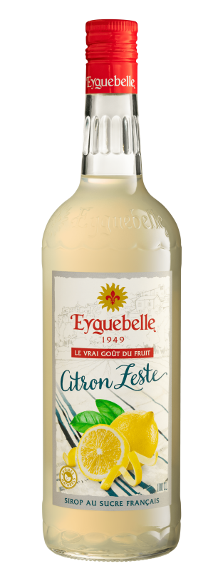Sirop Artisan Citron Zeste Eyguebelle