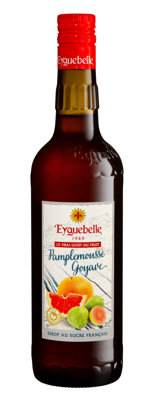 Sirop Artisan Pamplemousse Goyave Eyguebelle