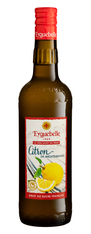Sirop Artisan Citron de Méditerranée Eyguebelle