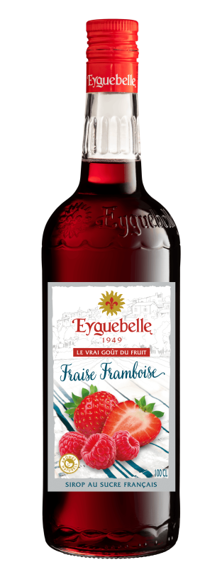 Sirop Artisan Fraise Framboise Eyguebelle