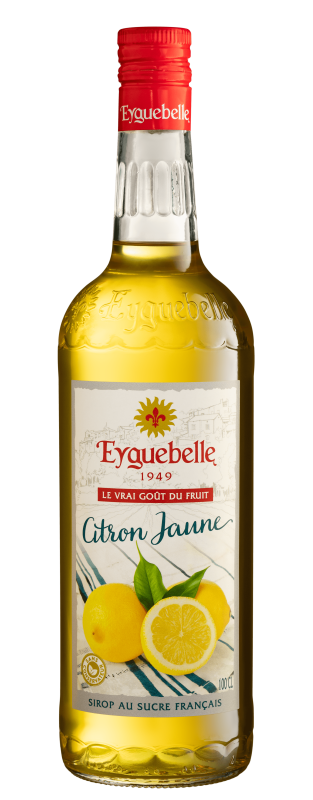 Sirop Artisan Citron Jaune Eyguebelle