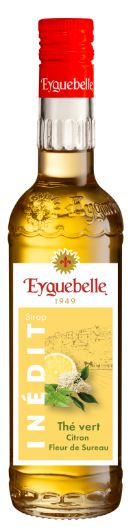 Sirop Inédit Thé Vert, Citron & Fleur de Sureau...