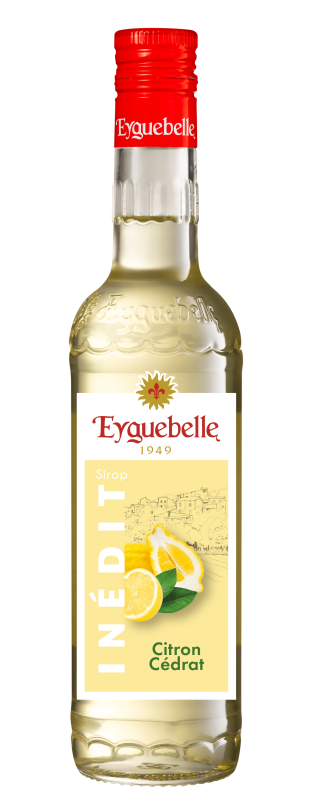 Sirop Inédit Citron Cédrat Eyguebelle