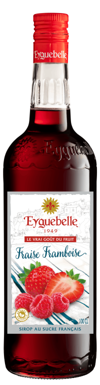 Sirop Artisan Fraise Framboise Eyguebelle