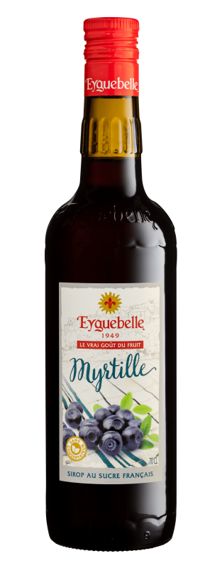 Sirop Artisan Myrtille Eyguebelle