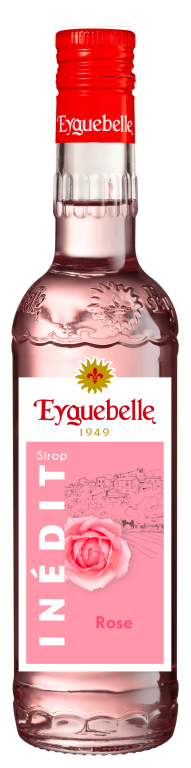 Eyguebelle Rose flavour Inédit Syrup