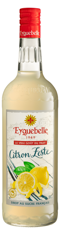 Sirop Artisan Citron Zeste Eyguebelle