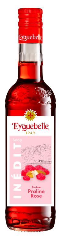 Sirop Inédit Parfum Praline Rose Eyguebelle