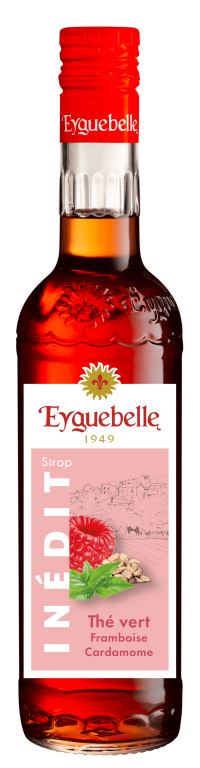 Sirop Inédit Thé Vert Framboise et Cardamome...