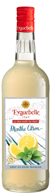 Sirop Artisan Menthe Citron Eyguebelle