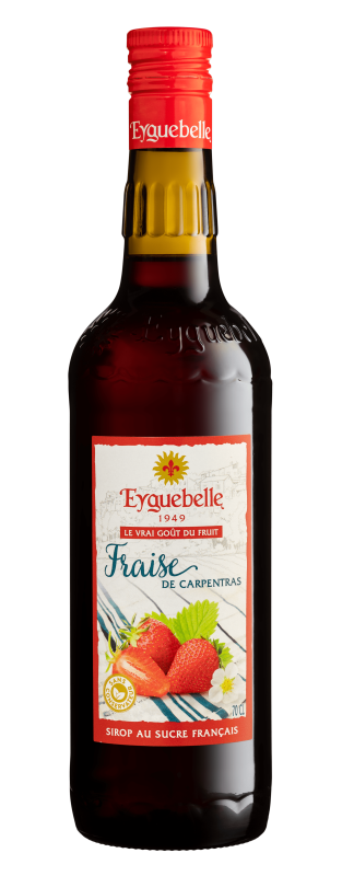 Sirop Artisan Fraise de Carpentras Eyguebelle