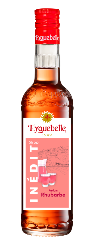 Sirop Inédit Parfum Rhubarbe Eyguebelle