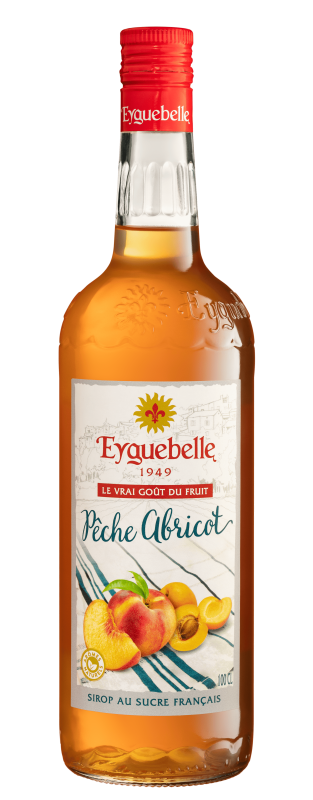 Sirop Artisan Pêche Abricot Eyguebelle