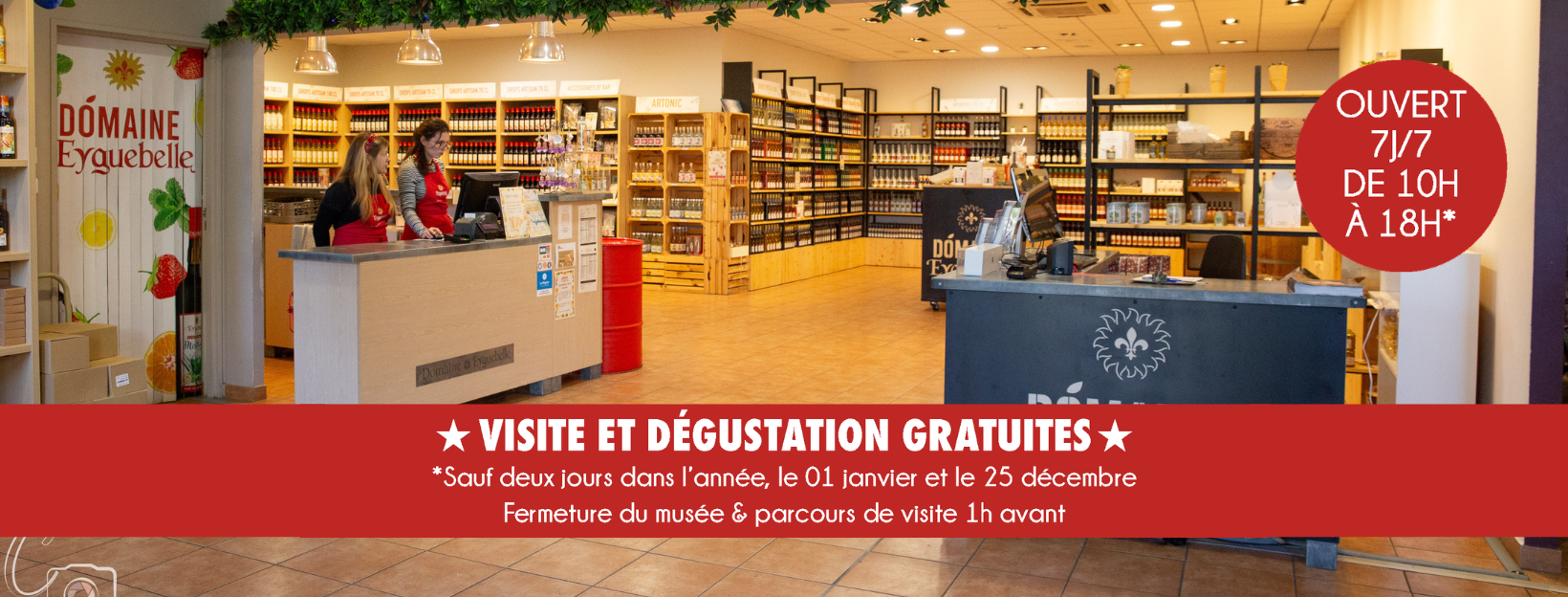 Visitez le Domaine Eyguebelle