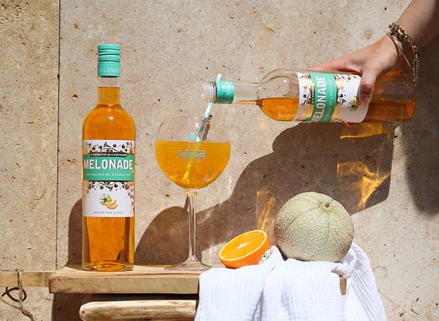 apéritif au melon de cavaillon appelé melonade