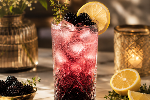Cocktail Vodka Mûre