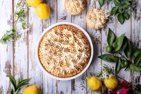 Lime Meringue Pie