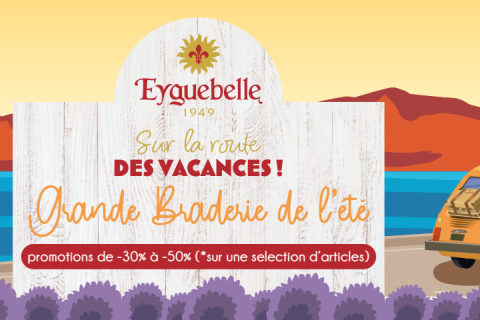 Grande Braderie au Domaine Eyguebelle du 29 mai au 1er juin 2025