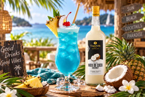Blue Hawaiian : la recette du cocktail tropical bleu incontournable