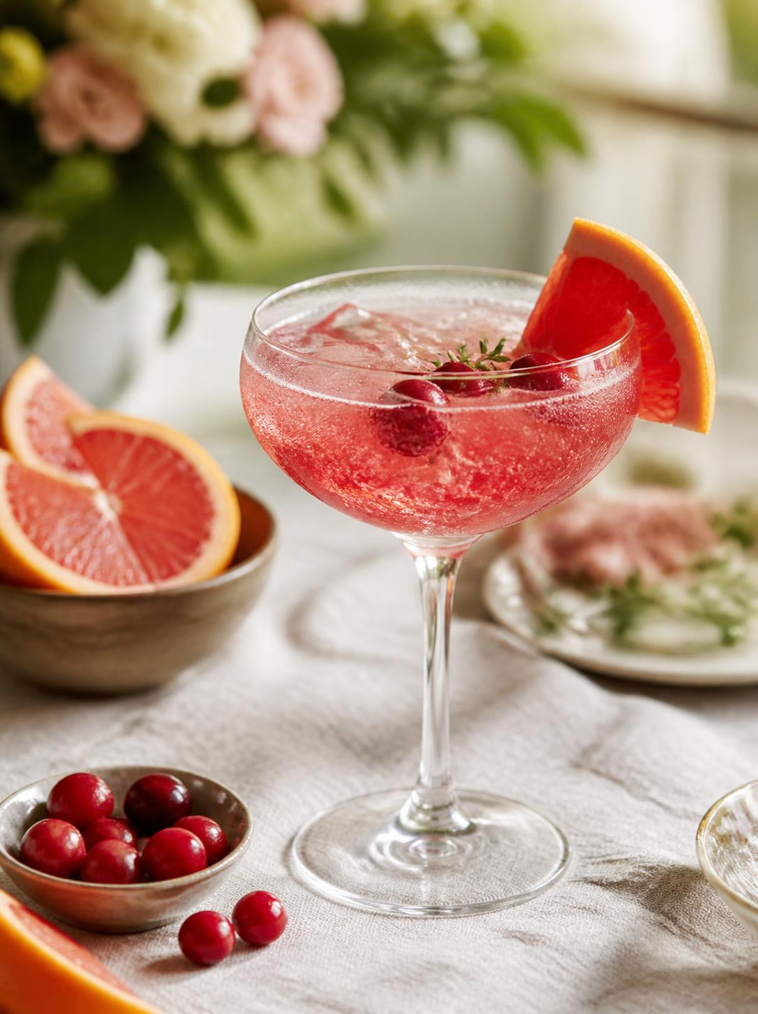 Cocktail Cranberry Pamplemousse