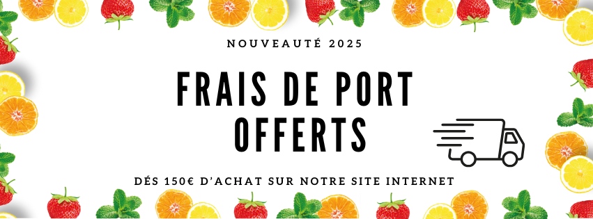 Launch of free delivery on purchases of €150 or more from Friday 21 February 2025