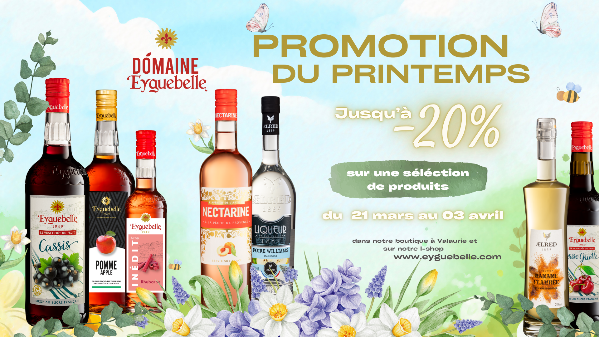 Promotions du Printemps du 21 mars au 03 avril 2025